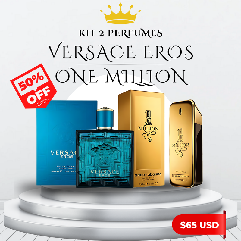 COMBO OFERTA X2 | Versace Eros | One Million