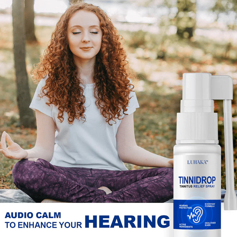 TinniDrop® l Spray para aliviar el tinnitus l 2x1. + Ebook Gratis